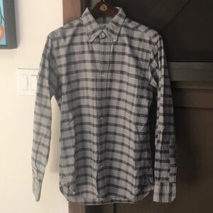 Brooks Brothers Gray Casual Button Down Shirt